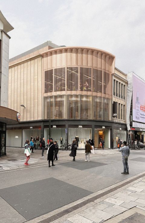 SHAKER VASTNED Intégration façade jour web